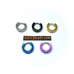 Khuyên tròn dẹp bản 7 size 8mm KTTB31