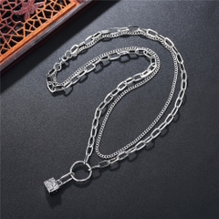 Vòng cổ bộ 2 dây trong 1 khóa  042208