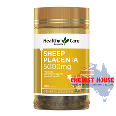 Healthy Care Sheep Placenta 5000mg - Nhau thai cừu 100 viên