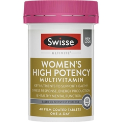 Viên uống vitamin  tổng hợp Nữ cao cấp - Swisse Women's Ultivite Power Multivitamin 40 Viên