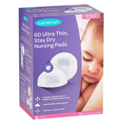 Lansinoh Ultra Thin Stay Dry Nursing Pads 60 Gói