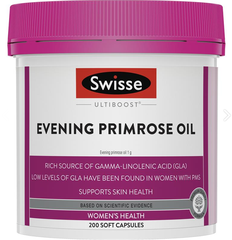 Tinh dầu hoa anh thảo Úc hàng chính hãng Swisse Ultiboost Evening Primrose Oil 200 viên