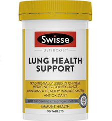 Viên Uống Bổ Phổi Thải Độc Phổi Úc - Swisse Lung Health Support 90 VIÊN