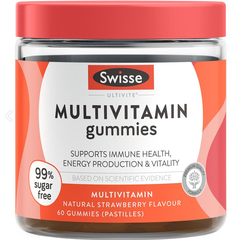 Viên nhai bổ sung Vitamin tổng hợp Swisse Multivitamin Gummies 60 Pack