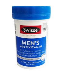 Swisse Men's Ultivite Multivitamin - 53 Vitamin TRONG 1 VIÊN dành cho Nam