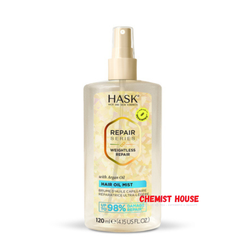 Dầu dưỡng tóc HASK Repair Series Weightless Repair Hair Oil Mist 120mL- HASK Repair Series Weightless Repair Hair Oil Mist 120mL- Dầu dưỡng tóc