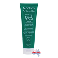 Kem Trị Hăm Tã MooGoo Cho Trẻ Sơ Sinh Và Trẻ Em 120g - MooGoo Baby And Child Cradle Cap Scalp Cream 120g