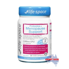 Life Space Probiotics + Menopause Support 30 Capsules