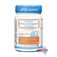 Men vi sinh cho bé Life Space Childrens Immune Support Probiotic 60g
