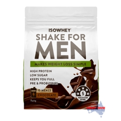 Sữa Lắc IsoWhey Cho Nam Vị Socola 840g - IsoWhey Shake for Men Chocolate 840g