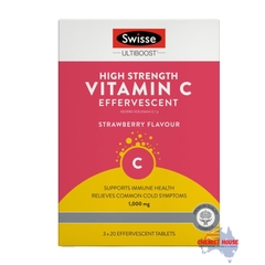 Viên sủi bọt Swisse Vitamin C 60 Viên Sủi Bọt