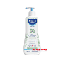 Gel Tắm Gội Cho Bé Mustela Gentle Cleansing Gel 500ml