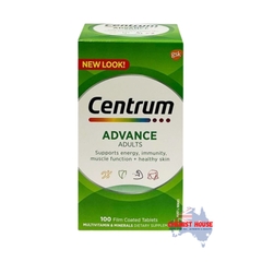 Vitamin Tổng hợp cho người trưởng thành Centrum Advance 100 Tablets