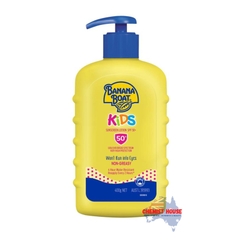 Kem Chống Nắng Không Cay Mắt & Dịu Nhẹ Banana Boat SPF 50+ Cho Bé 400g Dạng Vòi Xịt - Banana Boat SPF 50+ Kids 400g Pump