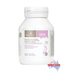 Bio Island DHA - Viên uống bổ sung DHA cho bà bầu 60 viên