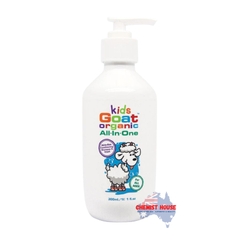 Sữa Tắm & Dưỡng Thể Hữu Cơ Từ Sữa Dê Cho Bé Goat Kids Organic All in one 300ml - Goat Kids Organic All In One 300ml