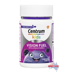 Viên Nhai Centrum Kids Hỗ Trợ Bổ Mắt Cho Bé 50 viên - Centrum Kids Vision Fuel 50 Chewable Tablets