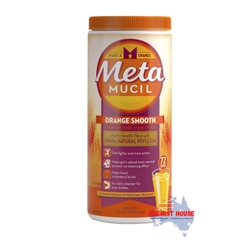 Viên Uống Bổ Sung Chất Xơ Metamucil Smooth Orange 72 liều 425g - Metamucil Fibre Supplement Smooth Orange 72 Dose 425g