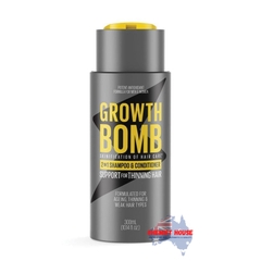 Dầu Gội & Xả 2 trong 1 Growth Bomb High Strength 300ml - Growth Bomb High Strength 2 in 1 Shampoo & Conditioner 300m