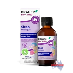 Siro Hỗ Trợ Giấc Ngủ Cho Bé Brauer Baby & Child Sleep 100ml