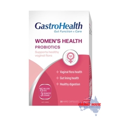 Men Vi Sinh Hỗ Trợ Hệ Tiêu Hóa & Sức Khỏe Hệ Miễn Dịch Cho Phụ Nữ 30 Viên - Gastrohealth Womens Health Probiotics 30 Capsules