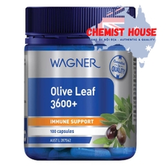 Wagner Olive Leaf 3600+ - Viên uống tăng cường sức đề kháng 100 viên