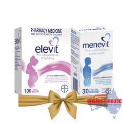 Combo cho Mẹ bầu và Bố chuẩn bị mang thai Elevit + Menevit Úc