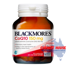Blackmores CoQ10 150mg - Viên uống hổ trợ tim mạch 30 viên