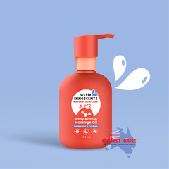 Dầu Tắm Và Massage Cho Bé Sơ Sinh Dịu Nhẹ & Lành Tính - Little Innocents Baby Bath & Massage Oil 250ml
