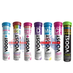 VOOST Effervescent Vitamins Viên Sủi Bổ Sung Vitamin Tổng Hợp Toàn Diện Collagen Multi Energy Vitamin B Magnesium