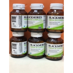Viên Uống Tăng Cường Năng Lượng Vitamin Nhóm B - Blackmores Mega B Complex Energy Support Vitamin Phù Hợp Ăn Chay