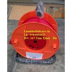 Ổ CẮM KÉO DÀI QUAY TAY LIOA KIỂU RULO 30M DÂY 2X2.5MM DÙNG CHO CÔNG TRƯỜNG