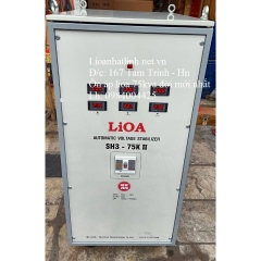 ỔN ÁP LIOA 75KVA 3 PHA SH3 - 75K II ĐỜI MỚI NHẤT 2022 - 2023
