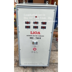 ỔN ÁP LIOA 75KVA 3 PHA SH3 - 75K II ĐỜI MỚI NHẤT 2022 - 2023