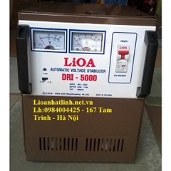 ỔN ÁP LIOA 5KVA DRI-5000 DẢI 90V HÀNG TỒN KHO THẾ HỆ 1