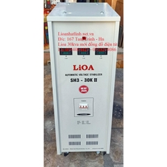ỔN ÁP LIOA 30KVA 3 PHA SH3 - 30K II ĐỜI MỚI NHẤT 2022 - 2023 DÂY ĐỒNG 100%