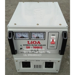 ỔN ÁP LIOA 3KVA - 3KW MÃ SẢN PHẨM SH - 3000 II ĐỜI MỚI NHẤT, DÂY ĐỒNG 100%