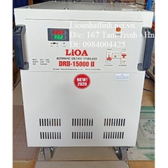 ỔN ÁP LIOA 15KVA - 15KW THẾ HỆ 2 DRII - 15000 II ĐỜI MỚI NHẤT 2022 - 2023 DÂY ĐỒNG 100%