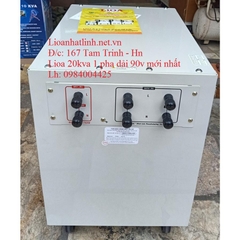 ỔN ÁP LIOA 20KVA - 20KW THẾ HỆ 2 DRI - 20000 II ĐỜI MỚI NHẤT 2022 - 2023 DÂY ĐỒNG 100%