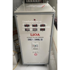ỔN ÁP LIOA 100KVA 3 PHA DR3 - 100K II DẢI RỘNG 160V ~ 430V