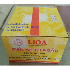 BIẾN ÁP TỰ NGẪU LIOA 1200VA - 1200W
