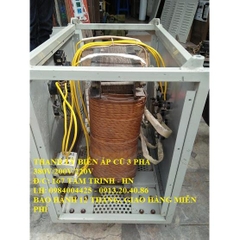 BIẾN ÁP CŨ LIOA 3 PHA 380V/220V/200V