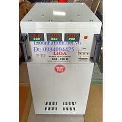 ỔN ÁP LIOA 10KVA 3 PHA SH3 - 10K II ĐỜI MỚI NHẤT 2022 - 2023 DÂY ĐỒNG 100%