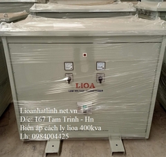 MÁY BIẾN ÁP CÁCH LY LIOA 3 PHA 400KVA