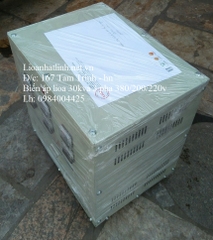 BIẾN ÁP LIOA 380V RA 220V - 200V  - 30KVA - 30KW