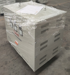 BIẾN ÁP LIOA 50KVA 3 PHA LOẠI TỰ NGẪU VÀ LOẠI CÁCH LY