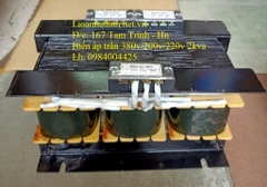 MÁY BIẾN ÁP TRẦN 380V/220V 2KVA - 2KW