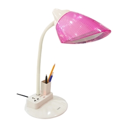 ĐÈN BÀN HỌC SINH KHỚP MỀM LIOA CÓ 1 Ổ CẮM ĐA NĂNG VÀ 1 HỘP ĐỰNG BÚT