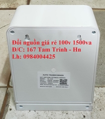 BỘ ĐỔI NGUỒN GIÁ RẺ ĐIỆN 100V - 110V - 120V CÔNG SUẤT 1500VA - 1500W