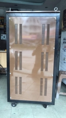 ỔN ÁP LIOA 150KVA 3 PHA SH3 - 150K THẾ HỆ 1 ĐỒNG HỒ CƠ, MẦU NÂU, GIÁ RẺ